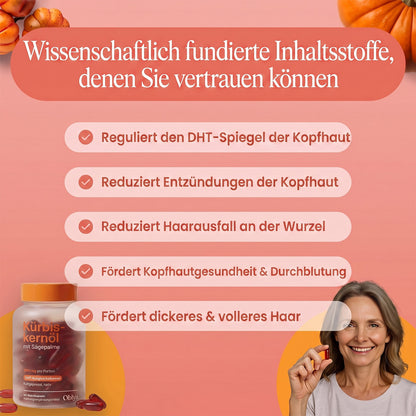 Kürbiskernöl-Kapseln
